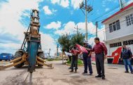 Saúl Monreal da arranque a la obra de rehabilitación en la lateral del boulevard Jesús Varela Rico