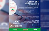 Alerta SSP sobre instalación de aplicaciones de préstamos exprés