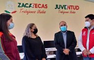 Injuventud entrega equipo de cómputo al Cecytez plantel Lázaro Cárdenas