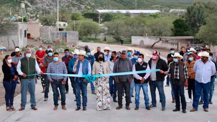 Lleva Gobierno de Zacatecas obras de agua y alcantarillado a Vetagrande y Calera