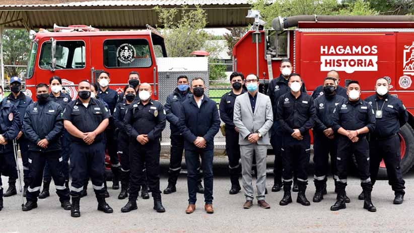 Conmemoran Día del Bombero en Guadalupe