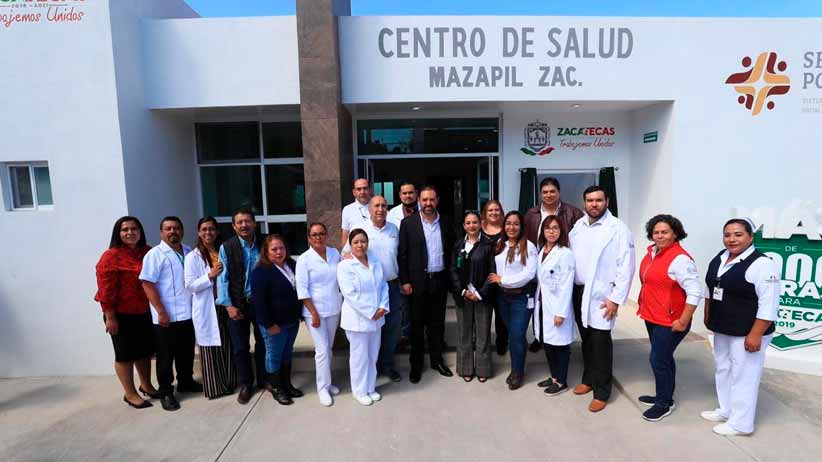 Con dos nuevos hospitales y cinco centros de salud, cumple Tello a las y los zacatecanos