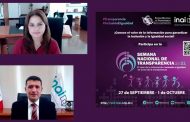 Por primera vez, Semana Nacional de Transparencia se descentraliza; inicia en Zacatecas: del Río Venegas
