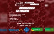El Ayuntamiento de Fresnillo apoya a la promoción de nuevas ofertas de empleo a la cadena Walmart