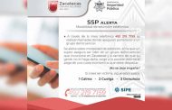 Advierten sobre intento de extorsión telefónica