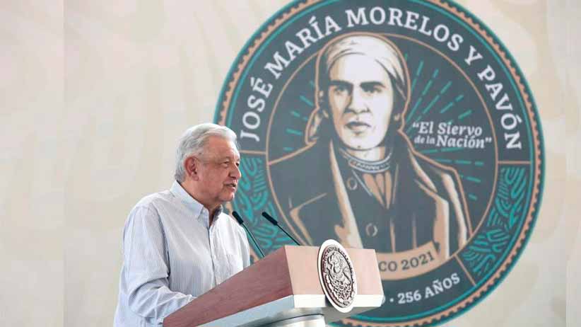 En Jojutla, presidente destaca la vigencia de postulados del Siervo de la Nación