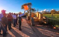 En Guadalupe de Trujillo, David Monreal inicia la transformación de las carreteras en Zacatecas