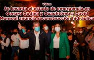 Se levanta el estado de emergencia en Genaro Codina y Cuauhtémoc; David Monreal anuncia reconstrucción hidráulica (Video)