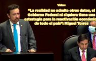 “La realidad no admite otros datos, el Gobierno Federal ni siquiera tiene una estrategia para la reactivación económica de todo el país”: Miguel Torres