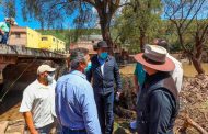 Supervisa Gobernador Monreal atención permanente a la población y restablecimiento de servicios en municipios afectados por la lluvia