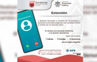 Alerta Mesa Estatal de Construcción de Paz y Seguridad sobre modalidad de extorsión telefónica