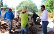 Supervisa Gil Martínez obra de infraestructura educativa