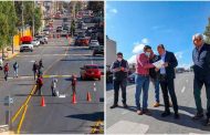 Supervisa Gobernador David Monreal pavimentación de vialidades en Guadalupe