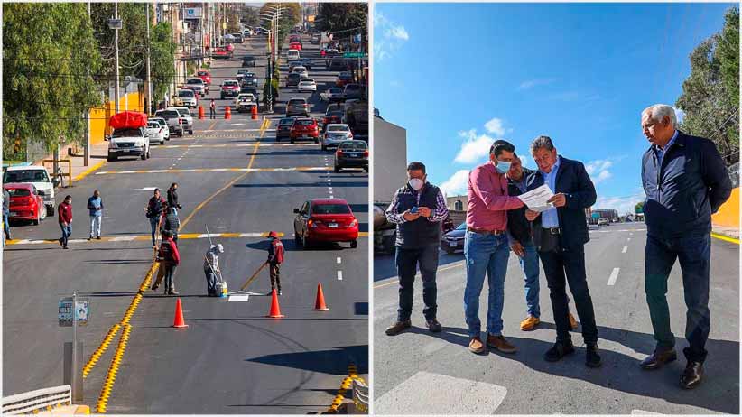 Supervisa Gobernador David Monreal pavimentación de vialidades en Guadalupe