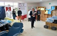 Inicia David Monreal, entrega de equipo médico