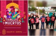 Anuncia alcalde Jorge Miranda regreso del tianguis de día de muertos a la Colonia Tres Cruces