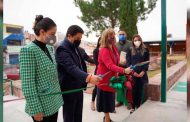 Inaugura alcalde Jorge Miranda Castro domo en Guardería Gotita de Agua