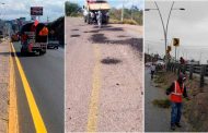 Trabaja Gobierno de Zacatecas en el mejoramiento de vialidades y carreteras estatales