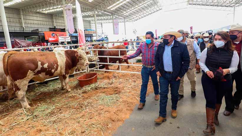 Exitosa inauguración del Tianguis Agropecuario Regional en Fresnillo; productores se benefician con implementos y sementales