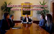Instalación de la Comisión de Gasto y Financiamiento (video)