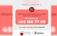 Atiende Gobierno de Zacatecas denuncias de paisanos a través de WhatsApp