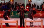 Con un mensaje de esperanza para Zacatecas, encabeza el Gobernador David Monreal apertura de la pista de hielo en la Plazuela 450