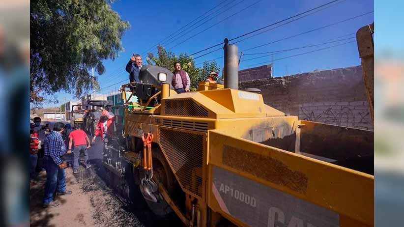 Supervisa Gobernador David Monreal trabajos de rehabilitación de vialidades en Zacatecas y Guadalupe