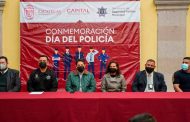 Conmemora Ayuntamiento capitalino el día del policía y refrenda apoyo total a la corporación