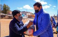Entregan DIF Municipal y alcalde Miranda Castro apoyos alimentarios en la González Ortega y Miguel Hidalgo