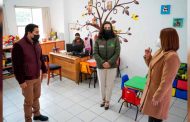 Supervisan Jorge Miranda y Maribel Herrera trabajos dentro del DIF Municipal