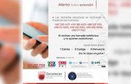 Gobierno de Zacatecas alerta sobre números telefónicos usados para la comisión del delito de extorsión