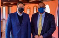 Fructífera reunión entre alcalde  Jorge Miranda Castro y cónsul estadounidense