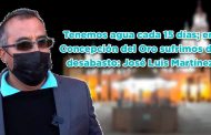 Tenemos agua cada 15 días; en Concepción del Oro sufrimos de desabasto: José Luis Martínez