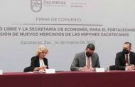 A favor de la reactivación económica, Gobierno de Zacatecas firma convenio de colaboración con Mercado Libre México