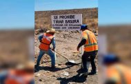 Emprenden Campaña de limpieza en espacios abiertos y tiraderos clandestinos de Río Grande