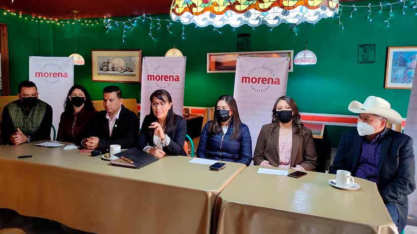 Invitan diputados de Morena a fresnillenses a participar en la Revocación de Mandato
