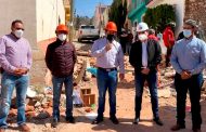Supervisan autoridades municipales restablecimiento de zona afectada tras explosión de gas LP