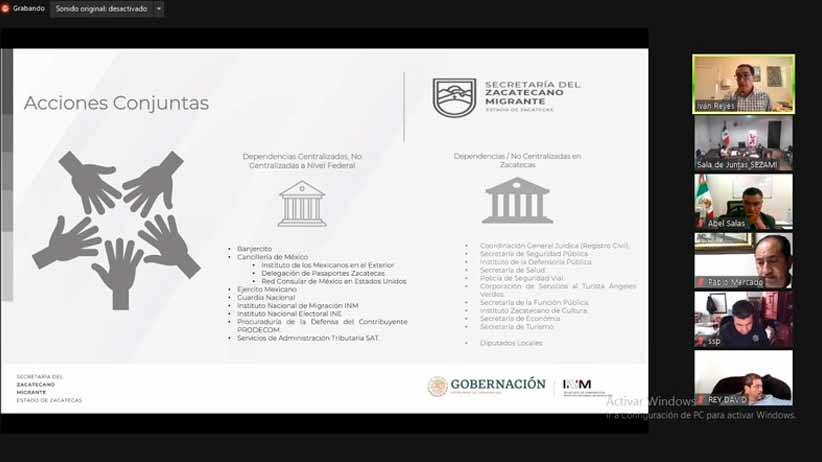 Participa Gobierno de Zacatecas en el Operativo Paisano Semana Santa; acercará servicios y trámites a los migrantes