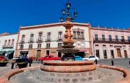 Restaura Servicios Públicos de Zacatecas estructura de la Fuente de los Faroles