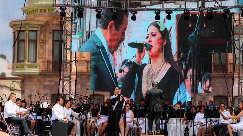 Ofrece la Banda Sinfónica del Estado de Zacatecas tradicional concierto de Jueves Santo