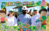 Festeja DIF municipal Zacatecas a niñas y niños de comunidades en el Minera Madero
