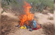 Desmantela SSP campamento usado por un grupo delincuencial en Calera