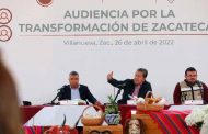 Acuerda Gobernador David Monreal realizar obras de infraestructura entre el Gobierno del Estado y el municipio Villanueva