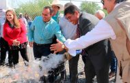 Entrega Saúl Monreal equipamiento de pozo de agua potable en Hidalgo de Ojuelos