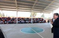 Anuncia Gobernador David Monreal inversión de 1 mil millones de pesos para mejorar infraestructura escolar en Zacatecas