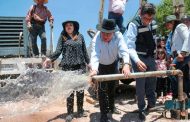 Gobernador David Monreal inaugura pozo en Fresnillo y garantiza el acceso al agua potable a habitantes de Colonia Guanajuato    