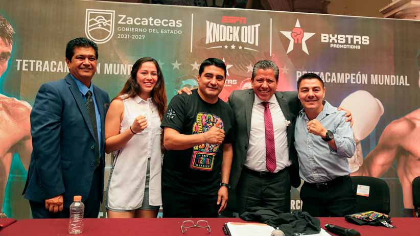 Gobernador David Monreal refrenda su respaldo al deporte y anuncia pelea de box en Zacatecas entre El Travieso Arce y El Terrible Morales
