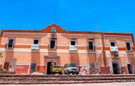 Supervisa Saúl Monreal obras en el centro de Fresnillo