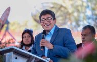 Realizan honores a la bandera en la telesecundaria “Francisco Villa” de Montemariana