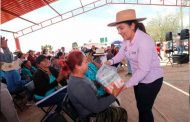Gobierno de Zacatecas lleva apoyos sociales a Pinos